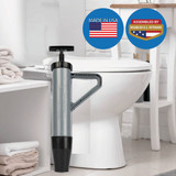 Pro Power Super Plunger 3 In. Dia. Toilet Plunger