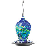 Nature's Way Artisan Gravity Glass Hummingbird Feeder AGF2