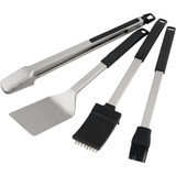 Broil King Baron Series Stainless Steel 4-Piece BBQ Tool Set 64003