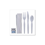 Boardwalk® UTENSIL,KIT,HPS,FKTSNP,WH BWKFKTNSHWPSWH