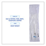 Boardwalk® UTENSIL,KIT,HPS,FKTSNP,WH BWKFKTNSHWPSWH USS-BWKFKTNSHWPSWH