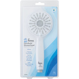 Home Impressions 3-Spray 1.8 GPM Handheld Shower Head, White