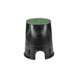 Nds Valve Box,Round,9in.Hx8-3/8in.W,6-1/2in.  107BC