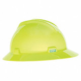Msa Safety Hard Hat,Type 1, Class E,Hi-Vis Yellow 10061515