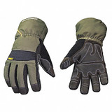 Youngstown Glove Co Cold Protection Gloves,L,Blk/Grn,PR 11-3460-60-L