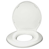 Big John Toilet Seat,Elongated/Round Bowl,Closed 6W