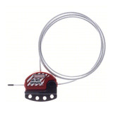 Master Lock Adjustable Cble Lockout,3 ft.,4 Lcks Max S806CBL3