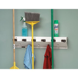 The Clincher Mop and Broom Holder,34 in L,White 333-6 WHT2