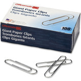 Officemate Paper Clip,Silver,PK1000 99914