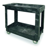 Rubbermaid Commercial Utility Cart,500 lb. Load Cap. FG9T6600BLA