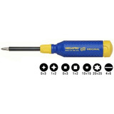 Megapro Multi-Bit Screwdriver, NumBits 6 151NAS-B