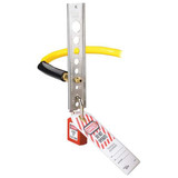 Master Lock Pneumatic Lockout,7 3/4 H x 1 3/8 In W S3900