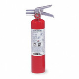 Kidde Fire Extinguisher,Steel,Red,BC PROPLUS2.5HM