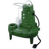 Zoeller 1/2 HP,Sewage Ejector Pump,115VAC M267