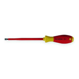 Wiha Insltd Slotted Screwdriver, 1/4 in 32039