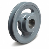 Sim Supply V-Belt Pulley,Finished,0.75in,0.75in  AK4634