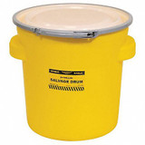 Eagle Mfg Salvage Drum,Yellow,0.18in  1654