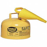 Eagle Mfg Type I Safety Can,2 gal,Yellow UI20FSY