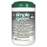 Simple Green® WIPES,SAFETY TWL,75CNT 3810000613351