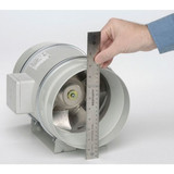 Soler & Palau Plastic 9"D,5.6"H,5.6"W Inline Duct Fan TD-200