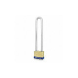 Master Lock Keyed Padlock, 3/4 in,Rectangle,Silver 2KALN