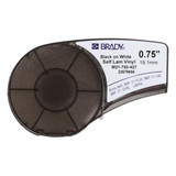 Brady Label Cartridge,3/4" W,Black/White M21-750-427