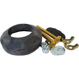 Lasco Toilet Tank To Bowl Bolt Kit with Recessed Gasket  04-3805