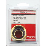 Lasco 3/4 In. FHT x 3/4 In. FHT Brass Adapter