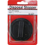Lasco 3 In. Dia. Black Plastic Disposer Stopper