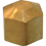 Lasco 3/8 In. Brass Compression Cap 17-6185