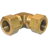 Lasco 5/8 In. 90 Deg. Compression Brass Elbow (1/4 Bend) 17-6557