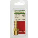 Lasco 1/4 In. MPT X 1/4 In. Brass Hose Barb Adapter