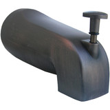 Lasco 4-Way Oil Rubbed Bronze Bathtub Spout with Diverter 08-1047