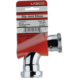 Lasco 1-1/4 In. Chrome-Plated Elbow