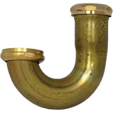 Lasco 1-1/2 In. LA Pattern Rough Brass J-Bend 03-3417