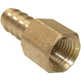 Lasco 1/4 In. FPT x 1/4 In. Brass Hose Barb Adapter 17-7611