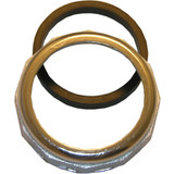 Lasco 1-1/2 In. x 1-1/2 In. Chrome Plated Slip Joint Nut and Washer 03-1835