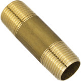 Lasco 3/8 In. x 2 In. Brass Nipple 17-9405