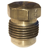 Lasco 1/2 In. Brass Flare Plug 17-3949