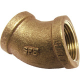 Lasco 3/4 In. FPT x 3/4 In. FPT 45 deg Brass Elbow 17-9051