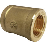 Lasco 1/2 In. FPT x 1/2 In. FPT Red Brass Coupling 17-9227