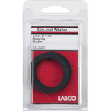 Lasco 1-1/2 In. x 1-1/4 In. Black Rubber Slip Joint Washer (2-Pack)