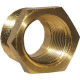 Lasco 1/2 In. MPT x 3/8 In. FPT Brass Hex Bushing 17-9251