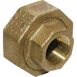 Lasco 1/8 In. FPT x 1/8 In. FPT Red Brass Threaded Union 17-9203