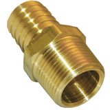 Lasco 3/4 In. MPT x 3/4 In. Brass Hose Barb Adapter 17-7769