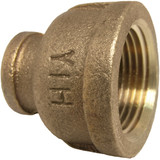 Lasco 3/4 In. FPT x 1/4 In. FPT Red Brass Reducing Bell Coupling 17-9283