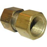 Lasco 1/2 In. C x 3/8 In. FPT Brass Compression Adapter 17-6649