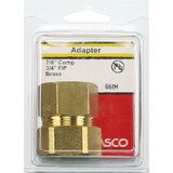 Lasco 7/8 In. C x 3/4 In. FPT Brass Compression Adapter