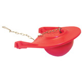 Lasco Kohler Class 5, 3 In. Red Rubber Toilet Flapper with Chain 04-1539