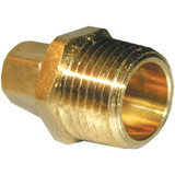 Lasco 5/16 C x 1/4 In. MPT Brass Compression Adapter 17-6823